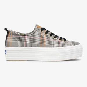 ISO Keds Triple Up Plaid Platform Sneaker